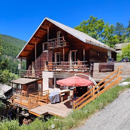 Chalet Ailleurs Appartement A Molines En Queyras Екстер'єр фото