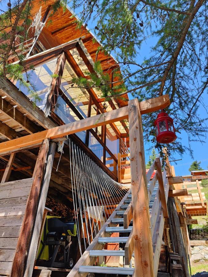 Chalet Ailleurs Appartement A Molines En Queyras Екстер'єр фото