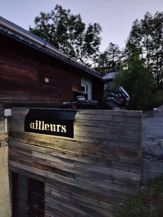 Chalet Ailleurs Appartement A Molines En Queyras Екстер'єр фото