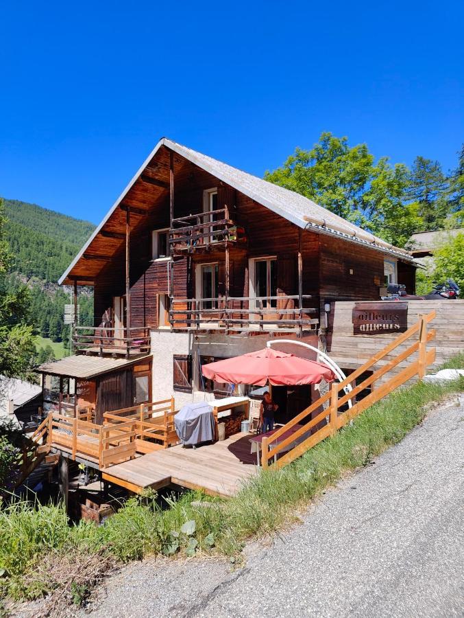 Chalet Ailleurs Appartement A Molines En Queyras Екстер'єр фото