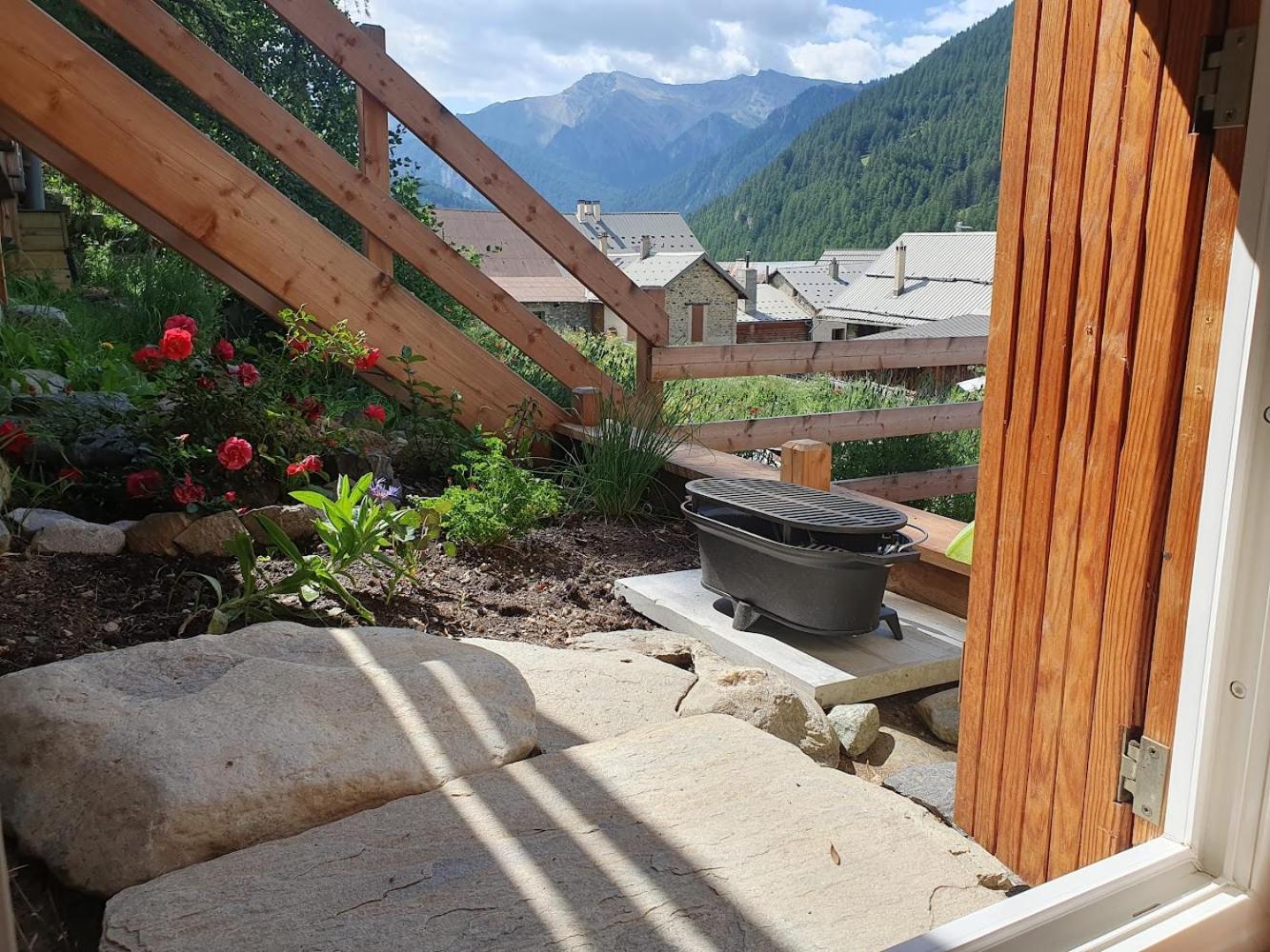 Chalet Ailleurs Appartement A Molines En Queyras Екстер'єр фото